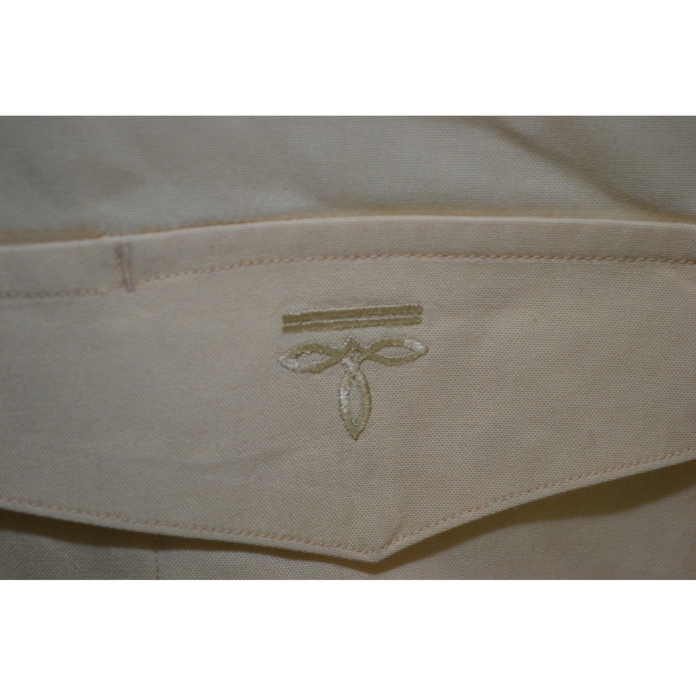 VTG Lucchese Classics Shirt Mens XL Yellow Western‎ Cowboy Button Up Long Sleeve - Picture 5 of 16